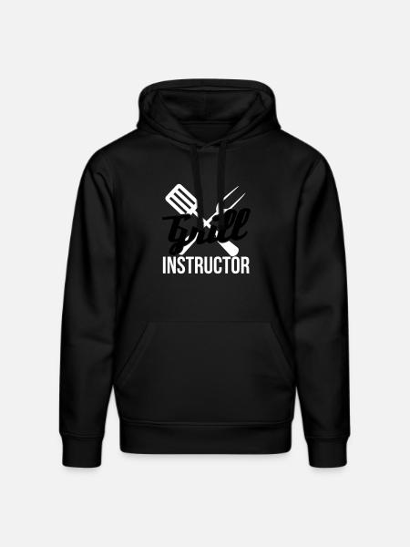 Grill Instructor - Stanley/Stella Unisex Bio-Hoodie DRUMMER - Schwarz