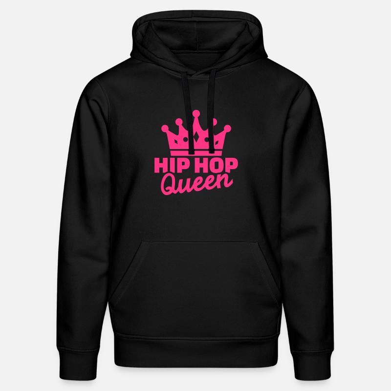 Hip hop queen - Sweat à capuche bio DRUMMER Stanley/Stella Unisexe - noir