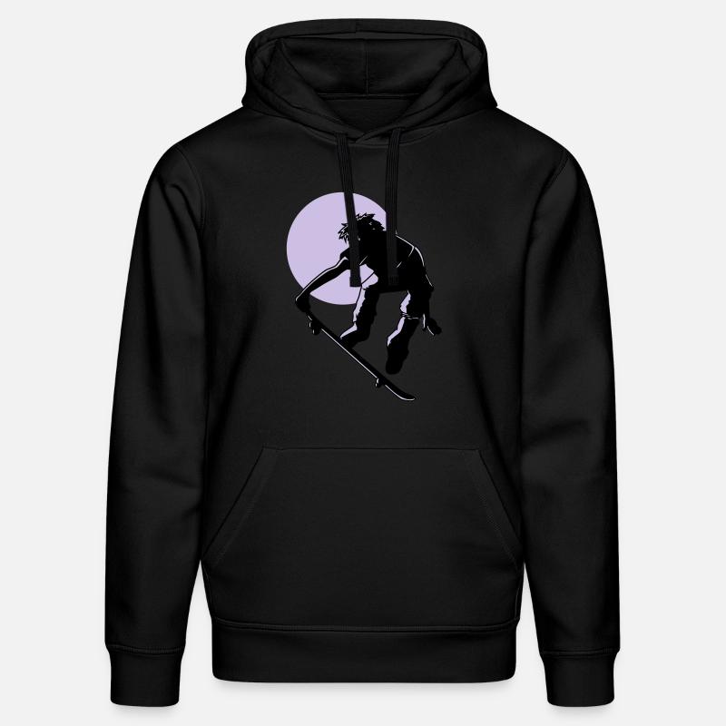 skater - Sweat à capuche bio DRUMMER Stanley/Stella Unisexe - noir