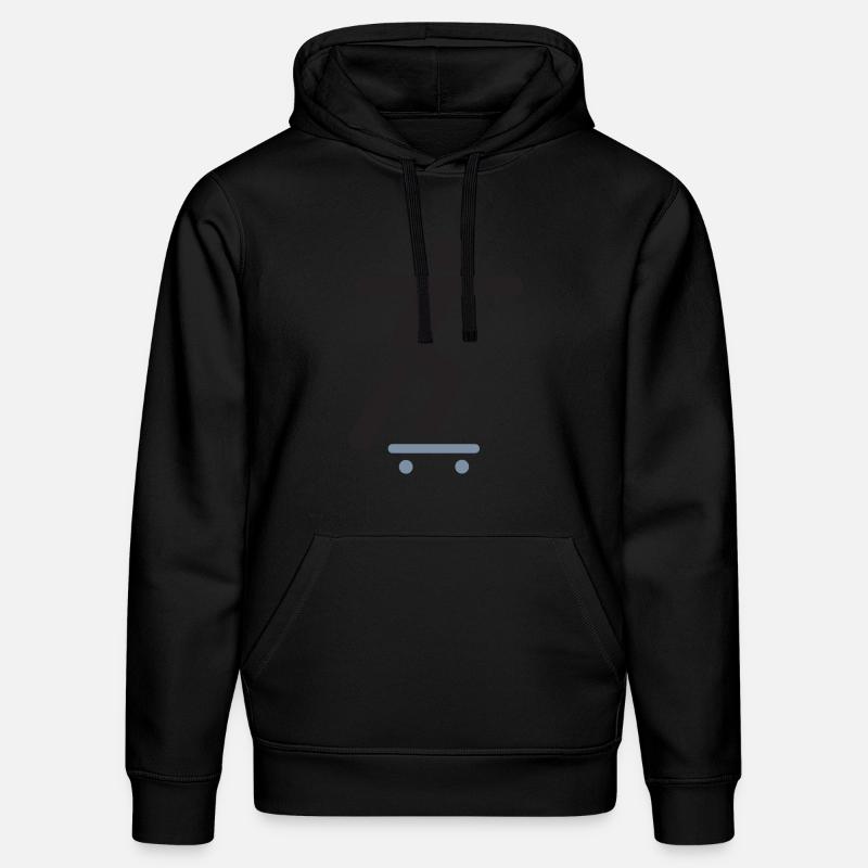 skateboard - Sweat à capuche bio DRUMMER Stanley/Stella Unisexe - noir