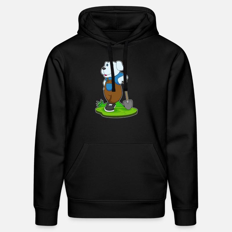 Pelle pour chien - Sweat à capuche bio DRUMMER Stanley/Stella Unisexe - noir