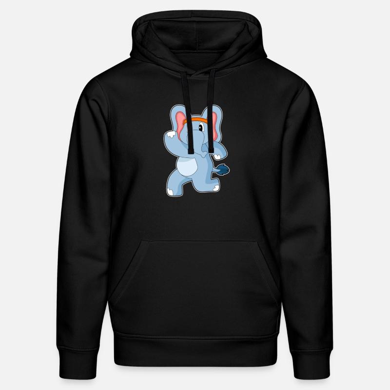 Elephant Jogger Jogging - Sweat à capuche bio DRUMMER Stanley/Stella Unisexe - noir