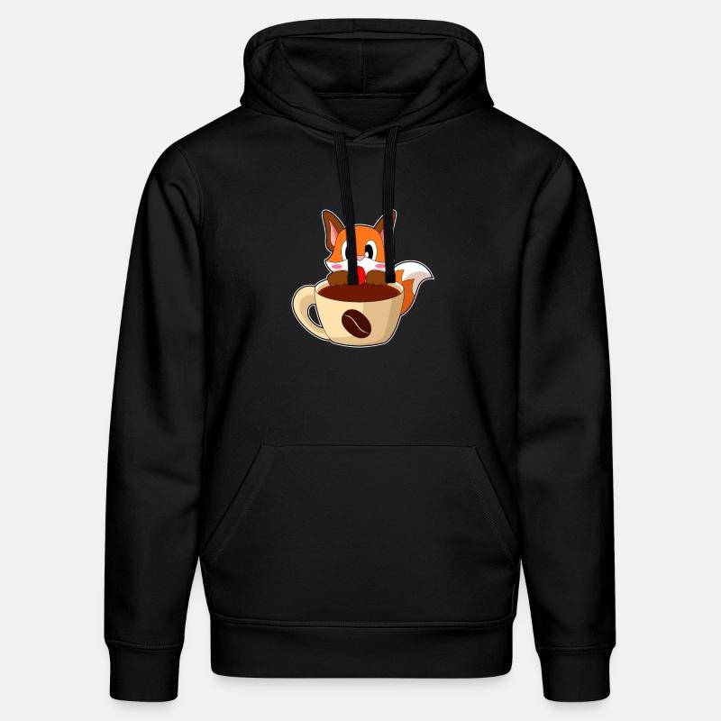 Fuchs Kaffee Tasse - Stanley/Stella Unisex Bio-Hoodie DRUMMER  - Schwarz