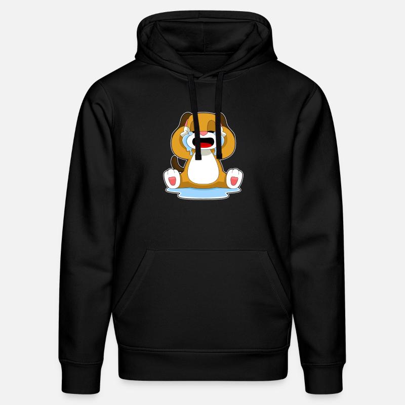 Larmes de chien - Sweat à capuche bio DRUMMER Stanley/Stella Unisexe - noir