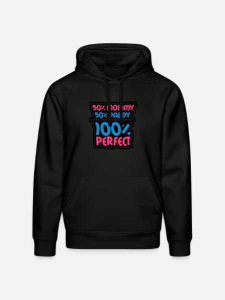 100 Procent Perfect - Sweat à capuche bio DRUMMER Stanley/Stella Unisexe - noir