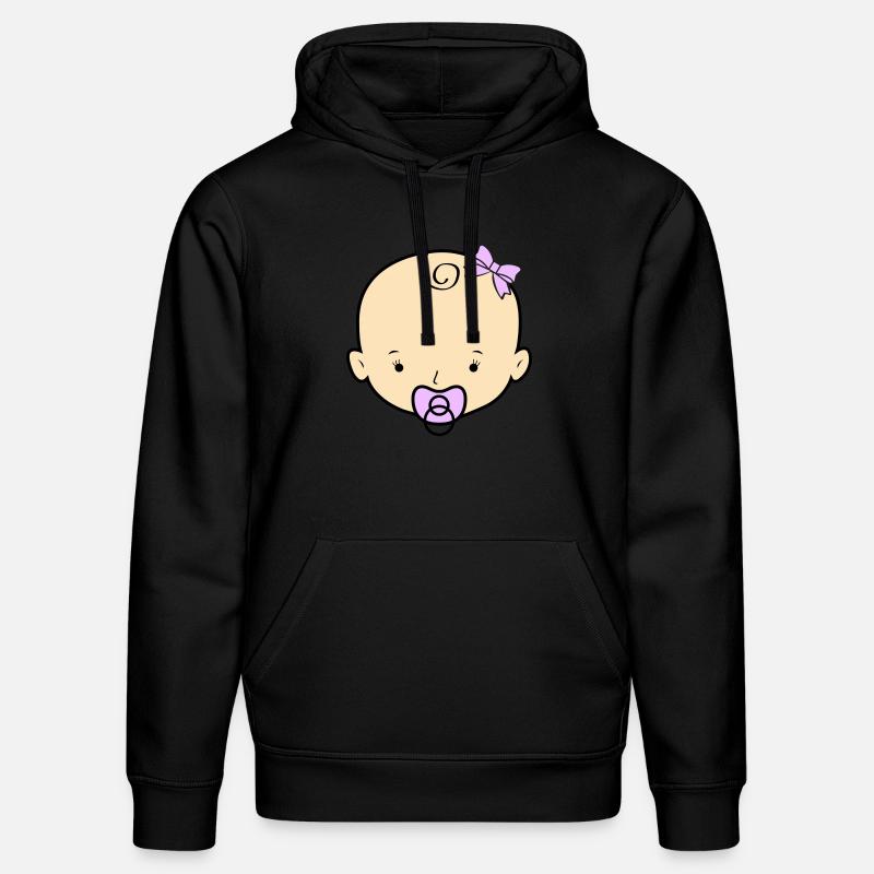 Bébé - Sweat à capuche bio DRUMMER Stanley/Stella Unisexe - noir