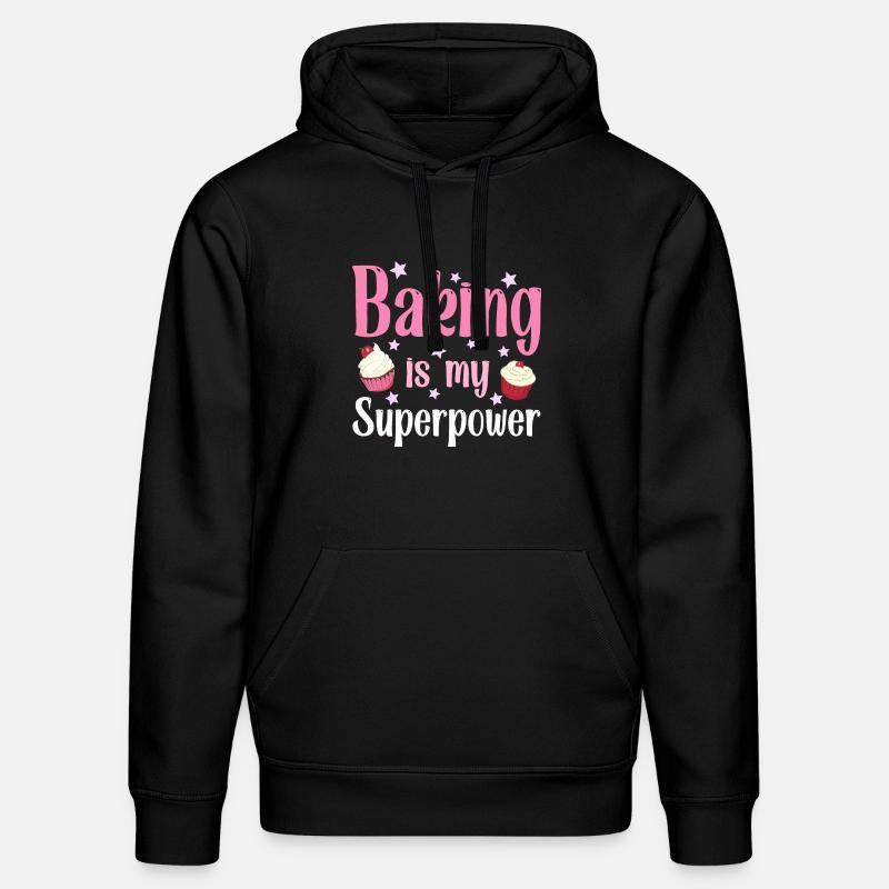 Backen Bäcker Bäckerin - Stanley/Stella Unisex Bio-Hoodie DRUMMER  - Schwarz