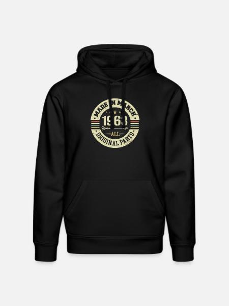 Legendary since March 1963 - Stanley/Stella DRUMMER Unisex Organic Hoodie - black