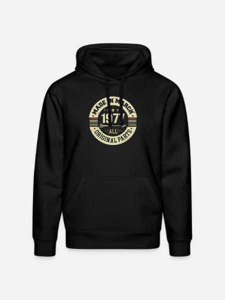 Legendary since March 1977 - Stanley/Stella DRUMMER Unisex Organic Hoodie - black