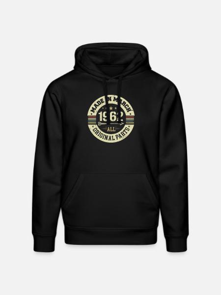 Legendary since March 1962 - Stanley/Stella DRUMMER Unisex Organic Hoodie - black