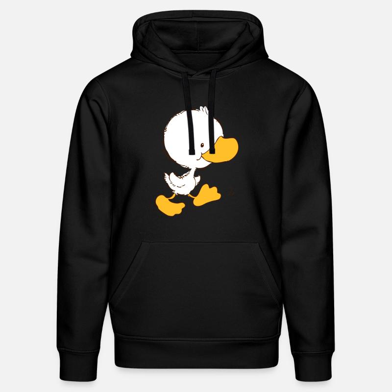 ffWalking Duckling - Sweat à capuche bio DRUMMER Stanley/Stella Unisexe - noir