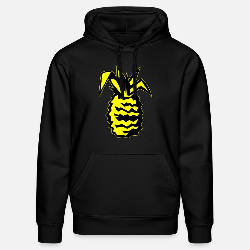 Ananas 02 - Sweat à capuche bio DRUMMER Stanley/Stella Unisexe - noir