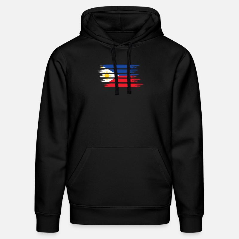 Drapeau des Philippines - Sweat à capuche bio DRUMMER Stanley/Stella Unisexe - noir