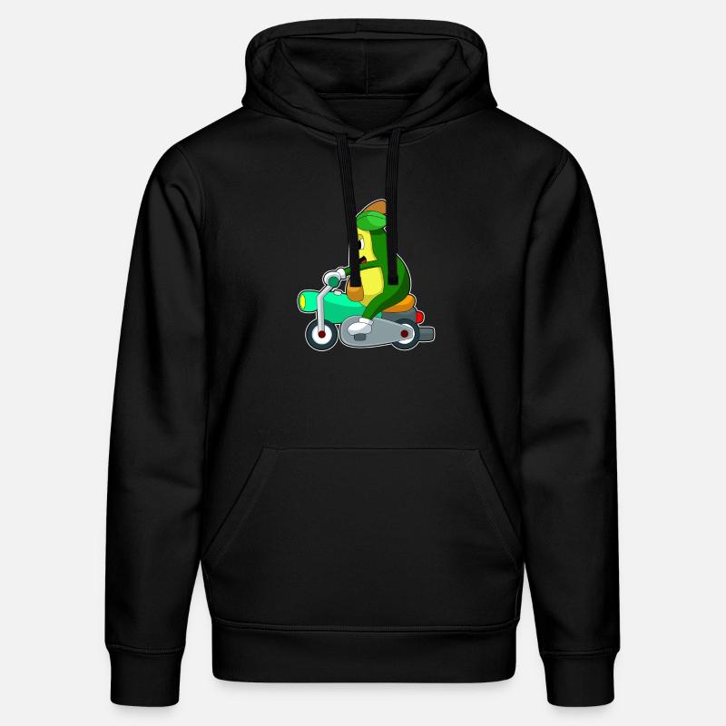 Avocado Motorrad - Stanley/Stella Unisex Bio-Hoodie DRUMMER - Schwarz