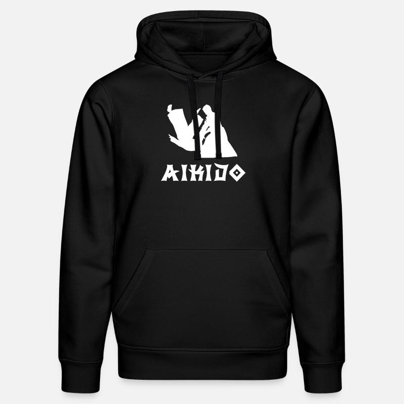 Aikido - Stanley/Stella Unisex Bio-Hoodie DRUMMER - Schwarz