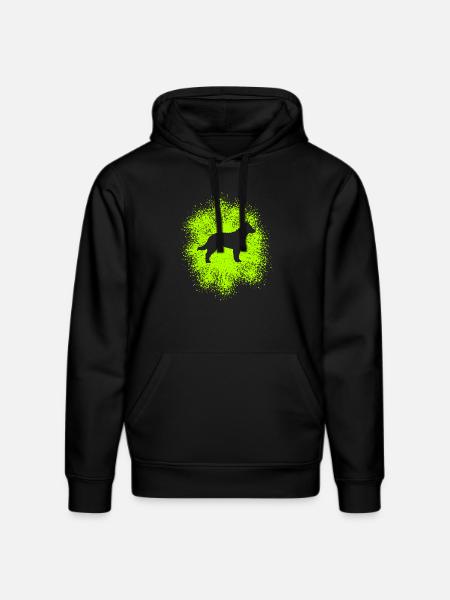 German Shepherd – Loyal Companion - Stanley/Stella DRUMMER Unisex Organic Hoodie - black
