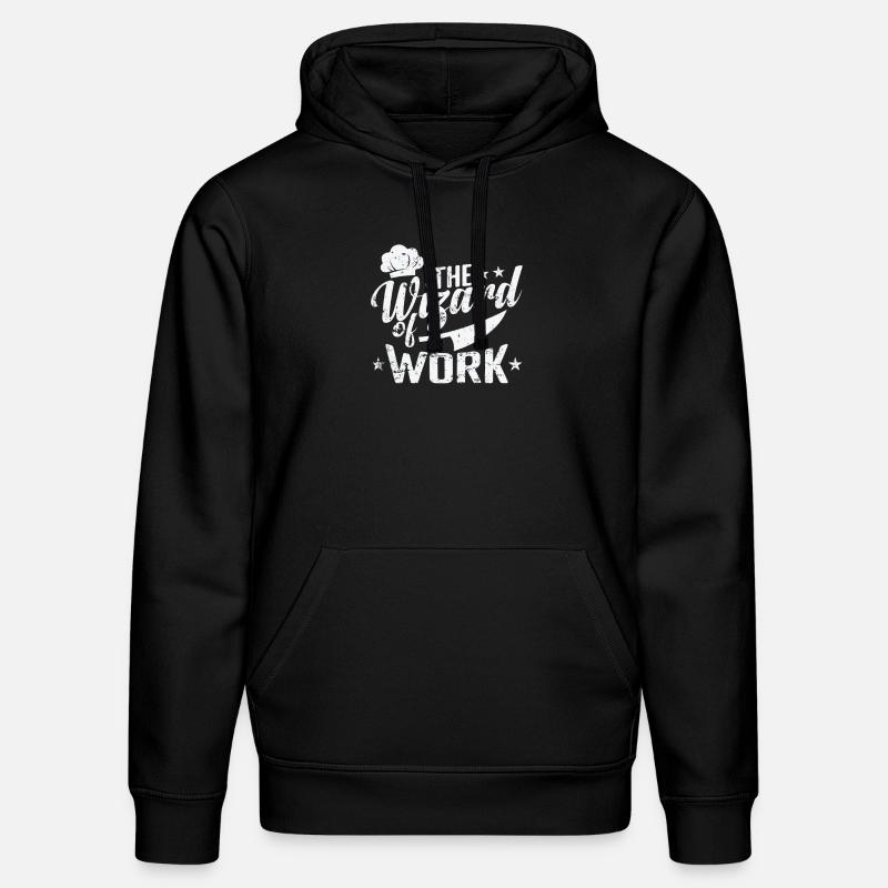 The Wizard of Work - Stanley/Stella Unisex Bio-Hoodie DRUMMER  - Schwarz