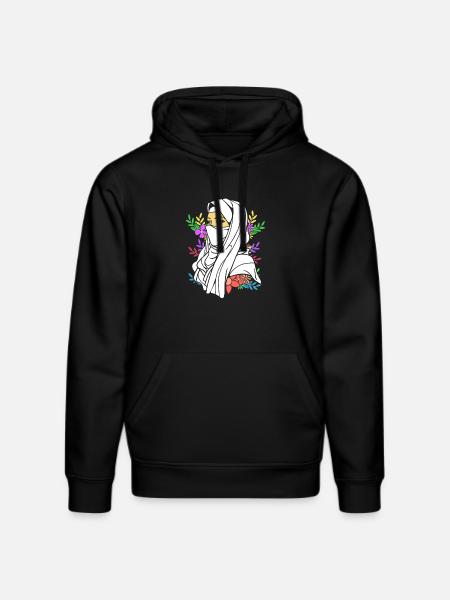 Muslimsk islam Muslimsk Muslima Eid Mubarak - Stanley/Stella DRUMMER økologisk unisex-hoodie - sort