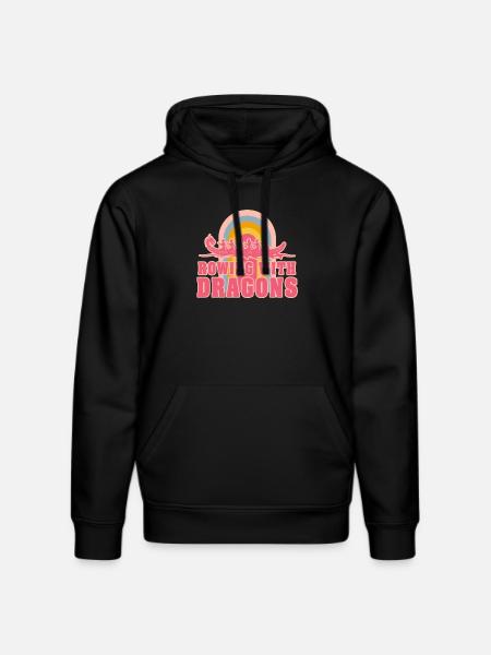 Rowing With Dragons Dragonboat - Stanley/Stella DRUMMER Unisex Organic Hoodie - black