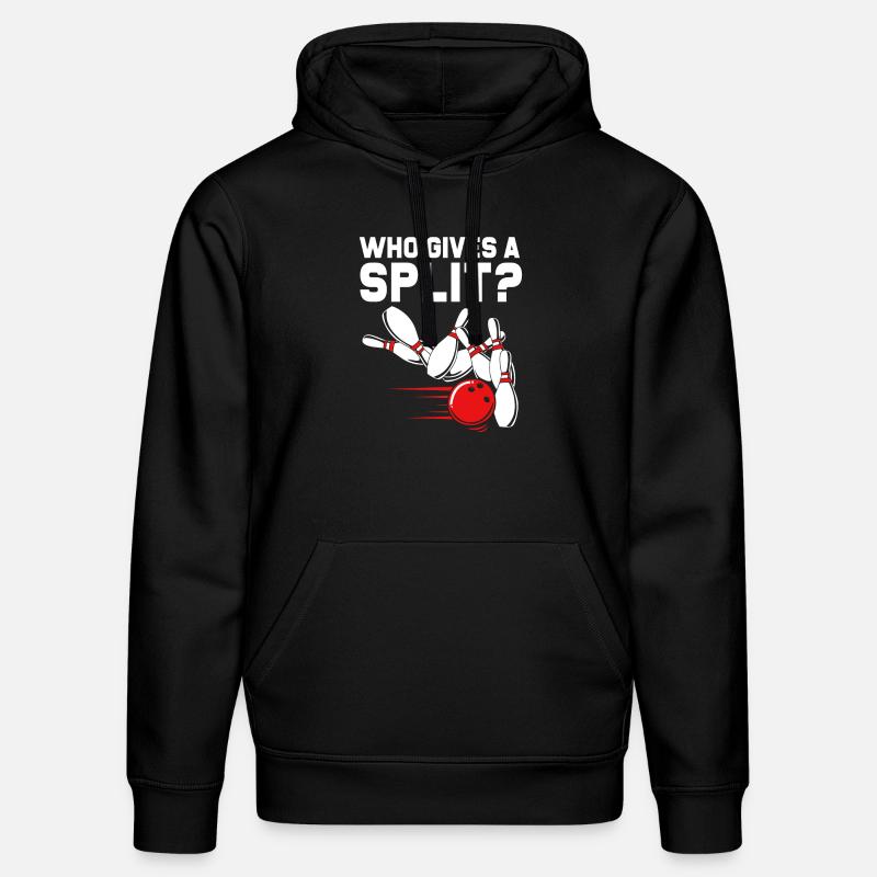 Bowling - Sweat à capuche bio DRUMMER Stanley/Stella Unisexe - noir