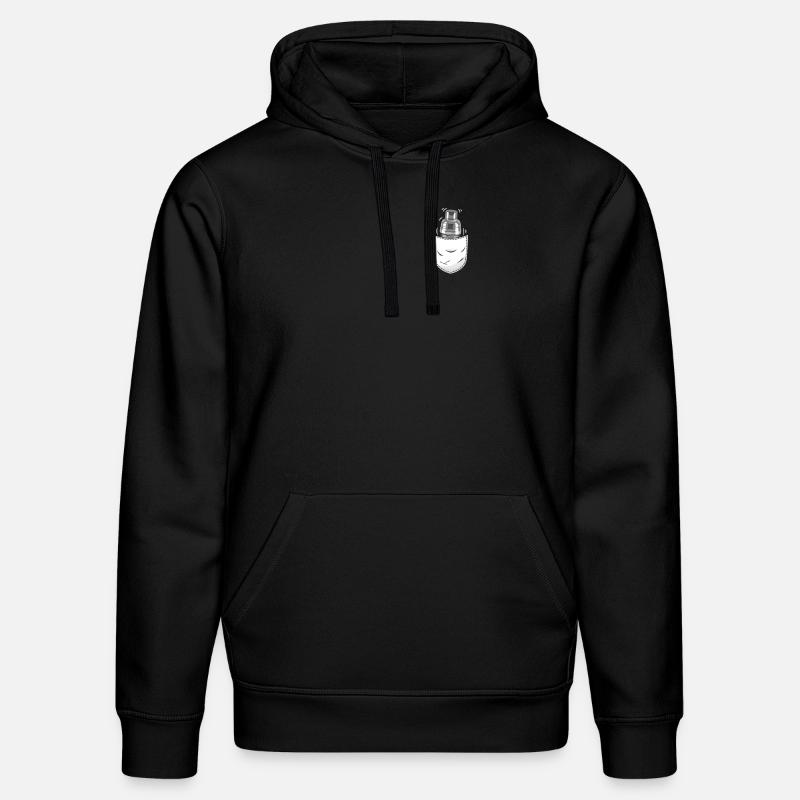 Barman Mixologue Pocket - Sweat à capuche bio DRUMMER Stanley/Stella Unisexe - noir