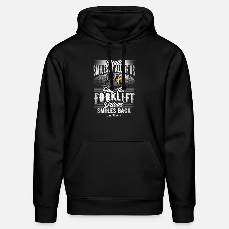 Staplerfahrer - Stanley/Stella Unisex Bio-Hoodie DRUMMER - Schwarz