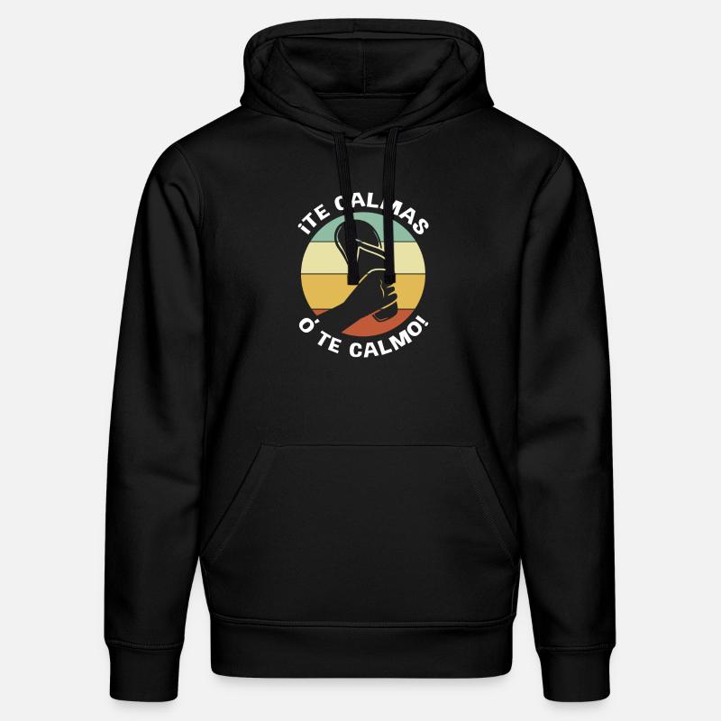 Latina Mutter Latino - Stanley/Stella Unisex Bio-Hoodie DRUMMER  - Schwarz