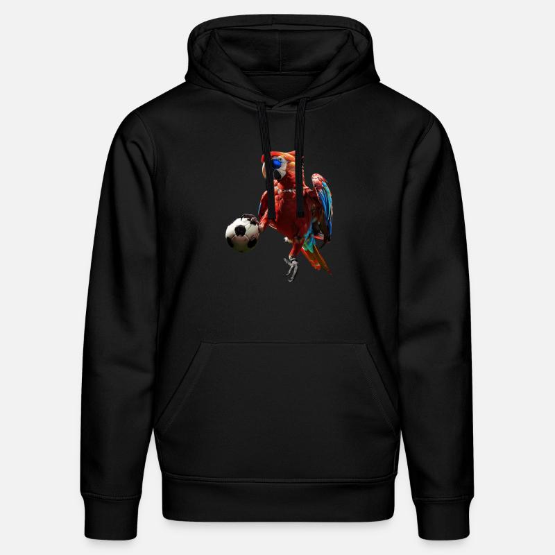 Perroquet - Sweat à capuche bio DRUMMER Stanley/Stella Unisexe - noir