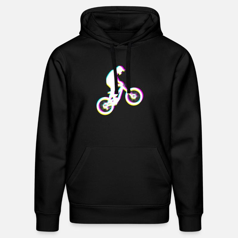 VTT VTT VTT - Sweat à capuche bio DRUMMER Stanley/Stella Unisexe - noir