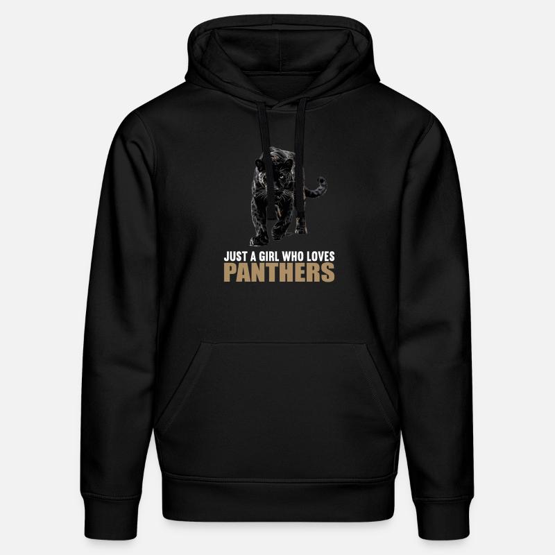 Panthères Panthère - Sweat à capuche bio DRUMMER Stanley/Stella Unisexe - noir