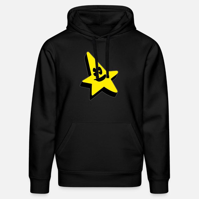 Étoile - Sweat à capuche bio DRUMMER Stanley/Stella Unisexe - noir