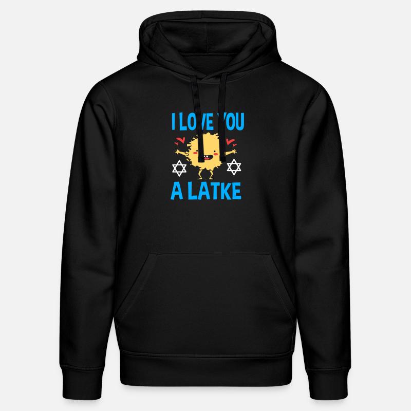 Chanukkah - Stanley/Stella Unisex Bio-Hoodie DRUMMER - Schwarz