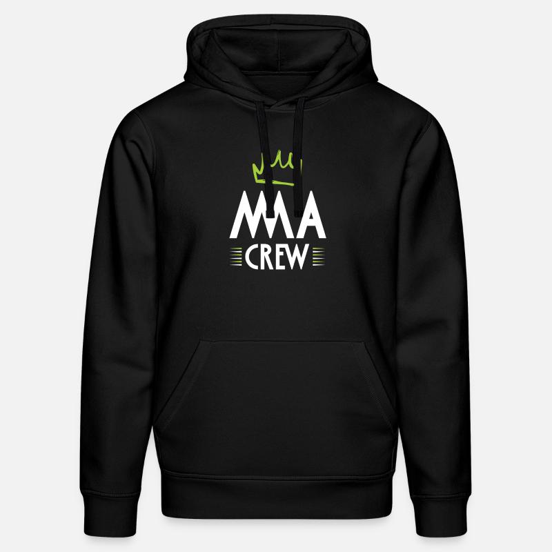 Mma Crew - Stanley/Stella Unisex Bio-Hoodie DRUMMER  - Schwarz