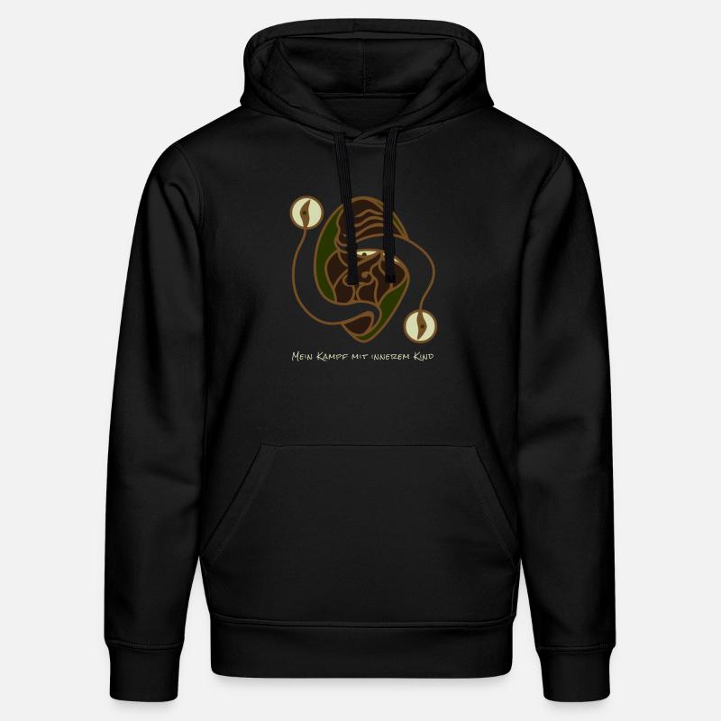 Kampf Mit Innerem Kind - Stanley/Stella Unisex Bio-Hoodie DRUMMER - Schwarz