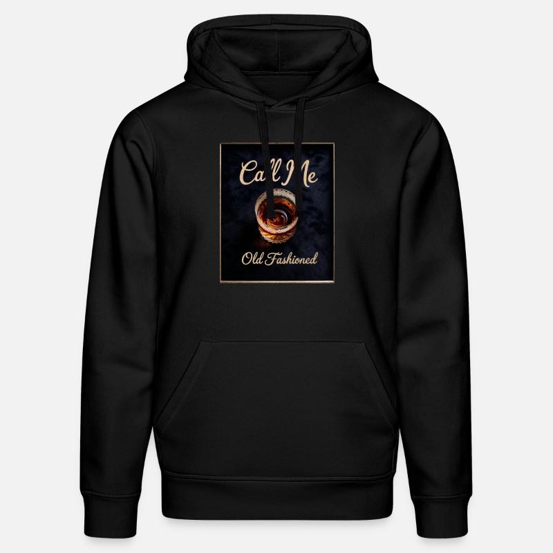 Appelez-moi Whisky à l’ancienne drôle - Sweat à capuche bio DRUMMER Stanley/Stella Unisexe - noir