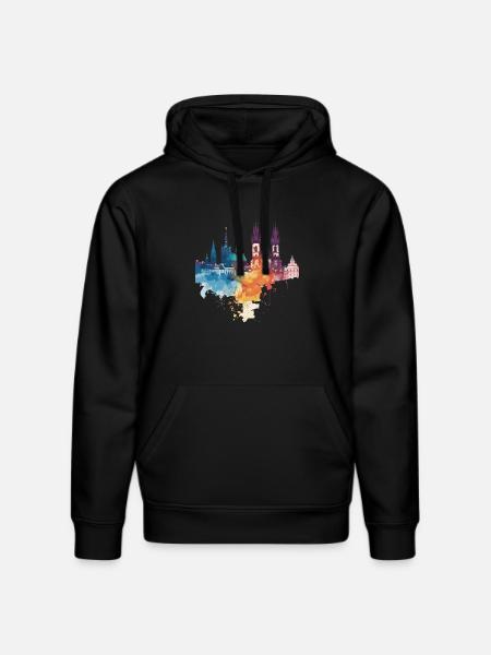 Elk - Stanley/Stella DRUMMER Unisex Organic Hoodie - black