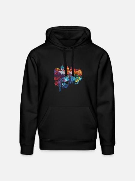 Wroclaw - Stanley/Stella DRUMMER Unisex Organic Hoodie - black