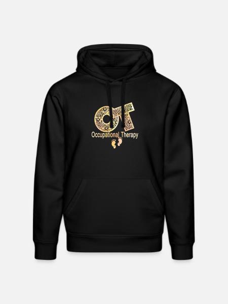 Awesome Occupational Therapy - Stanley/Stella DRUMMER Unisex Organic Hoodie - black