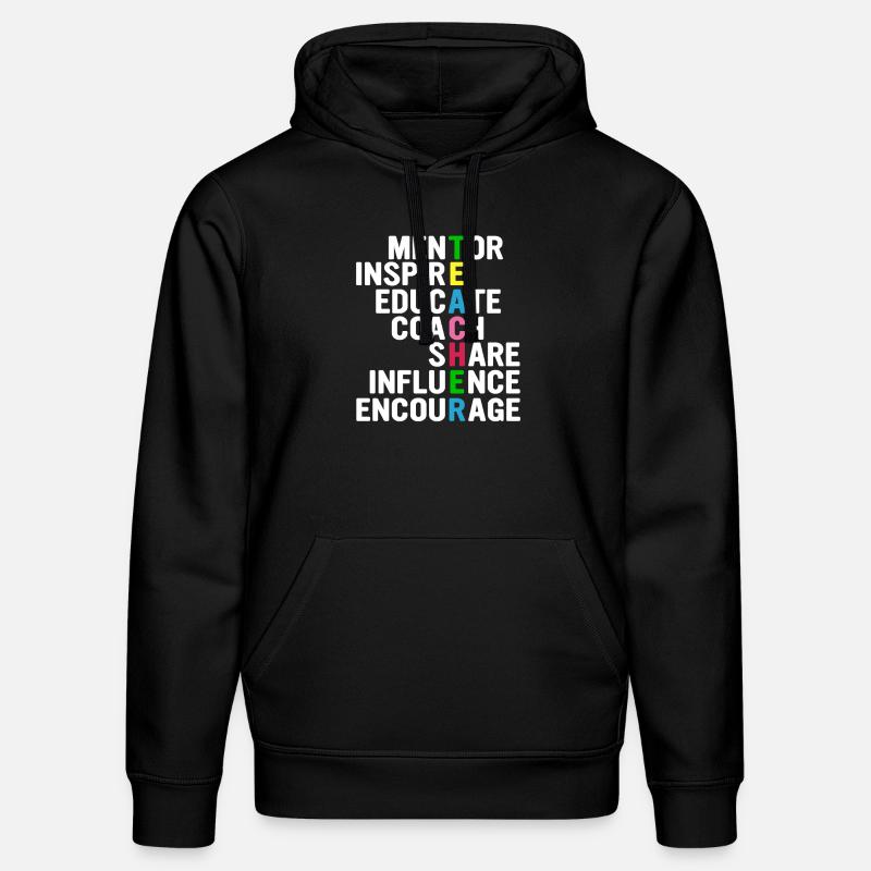 Enseignant - Sweat à capuche bio DRUMMER Stanley/Stella Unisexe - noir