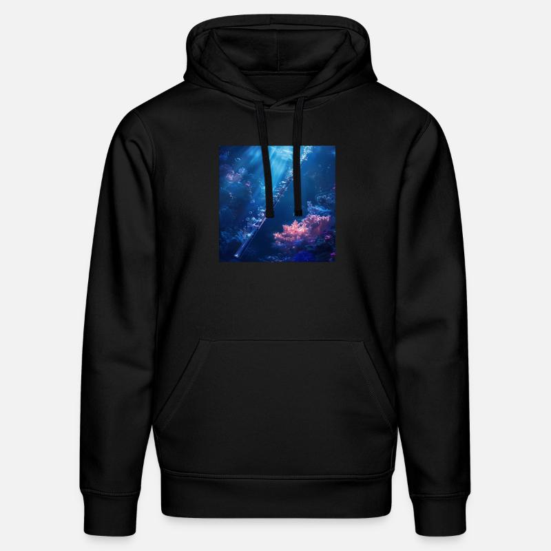 Querflöte - Stanley/Stella Unisex Bio-Hoodie DRUMMER  - Schwarz