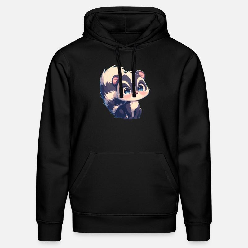 Mouffettes Mouffette - Sweat à capuche bio DRUMMER Stanley/Stella Unisexe - noir