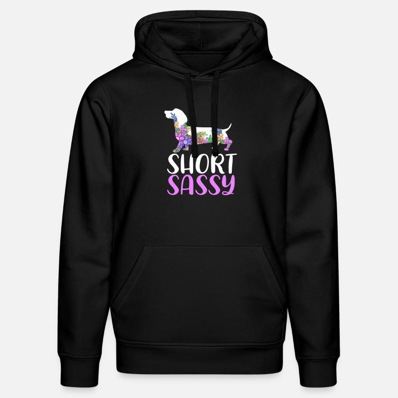 Dackel - Stanley/Stella Unisex Bio-Hoodie DRUMMER  - Schwarz