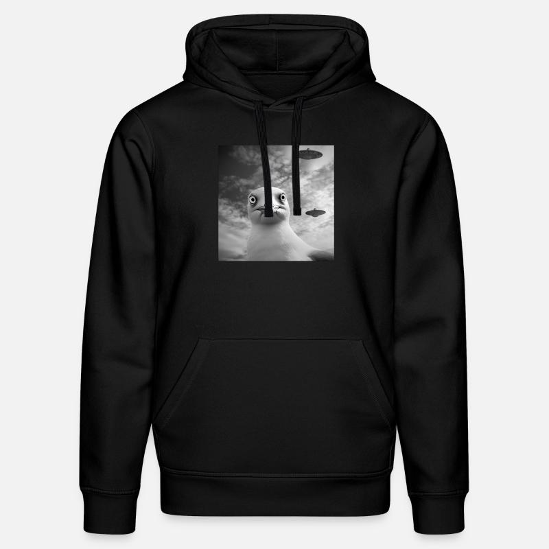 Möwe - Stanley/Stella Unisex Bio-Hoodie DRUMMER - Schwarz