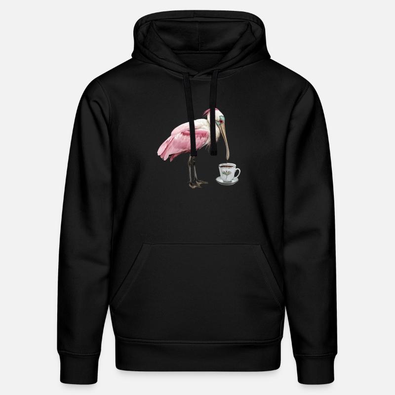 Löffel Kaffee - Stanley/Stella Unisex Bio-Hoodie DRUMMER  - Schwarz