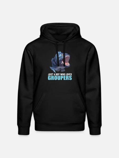 Zackenbarsche Zackenbarsch - Stanley/Stella Unisex Bio-Hoodie DRUMMER - Schwarz