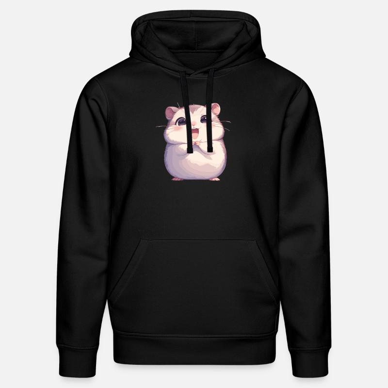 Hamster - Sweat à capuche bio DRUMMER Stanley/Stella Unisexe - noir