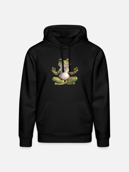 Frosch - Stanley/Stella Unisex Bio-Hoodie DRUMMER - Schwarz