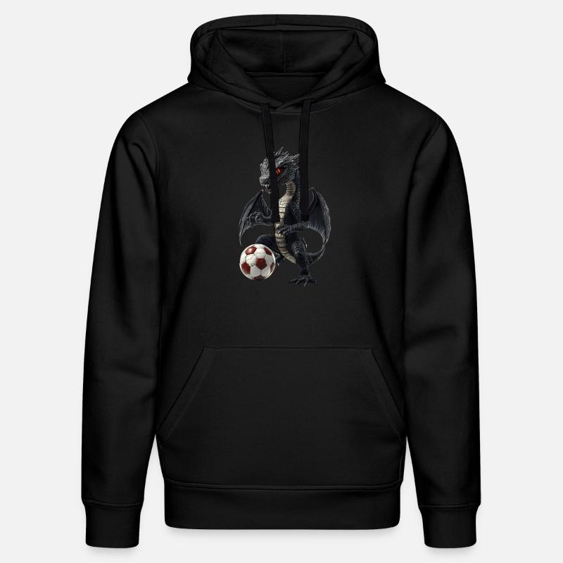 Drachen - Stanley/Stella Unisex Bio-Hoodie DRUMMER  - Schwarz