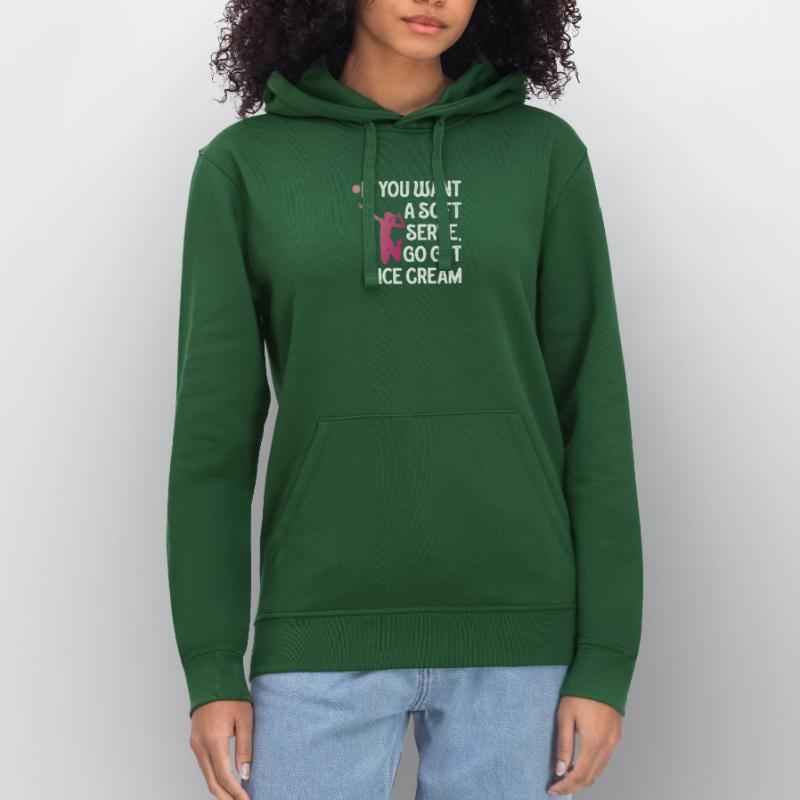 Wenn Sie ein Softeis wollen, holen Sie sich Eis Stanley/Stella Unisex Bio-Hoodie DRUMMER 