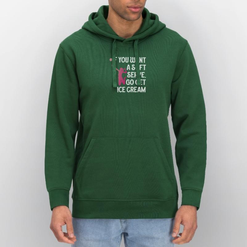 Wenn Sie ein Softeis wollen, holen Sie sich Eis Stanley/Stella Unisex Bio-Hoodie DRUMMER 